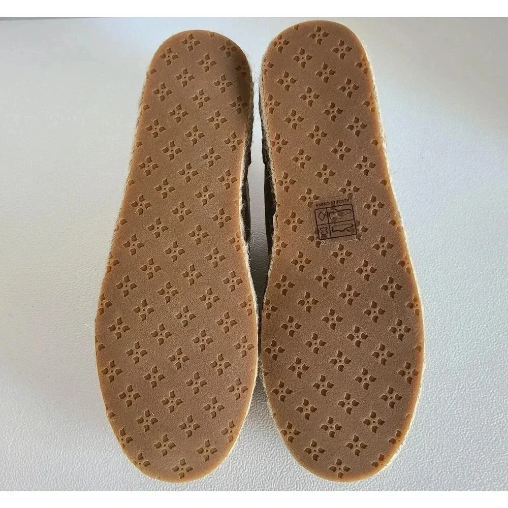 WOMEN'S PATRICIA NASH EVA SUEDE BEIGE ESPADRILLES SIZE 7 M NEW